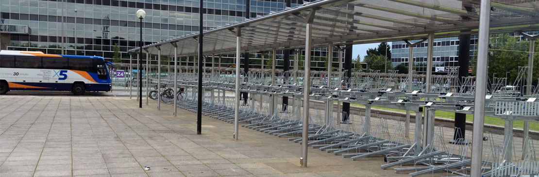 Cycle racks stands and shelters