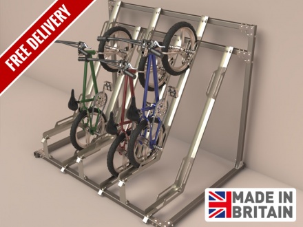 Semi Vertical Rack - CYCLERAX.co.uk